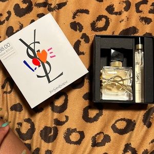 YSL Libre. Eau De Parfum 1oz and purse parfum .33 oz